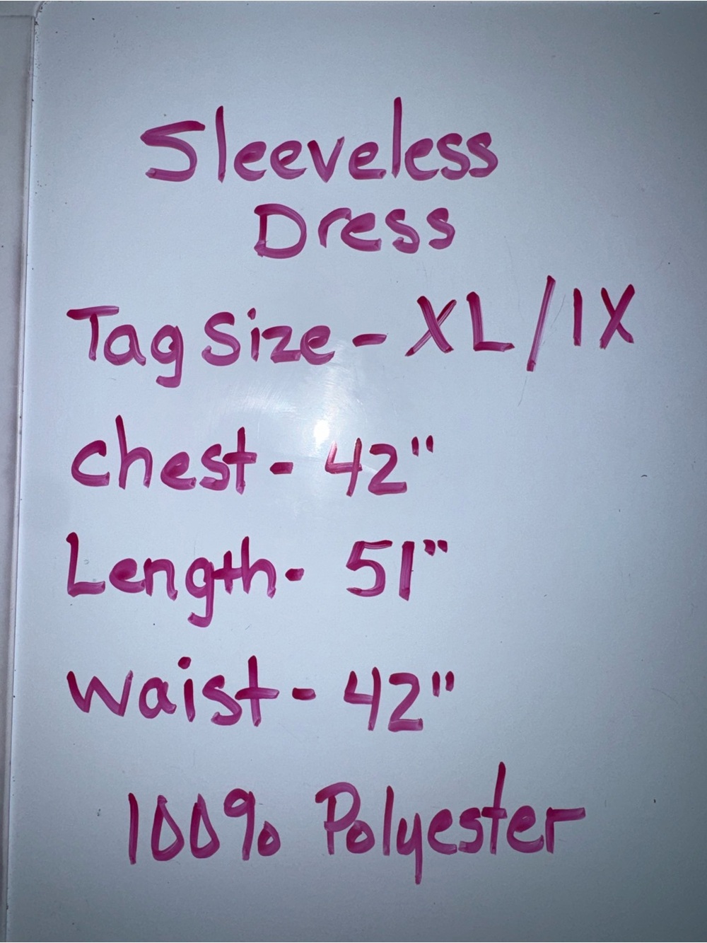 Sleeveless Gray Maxi Dress XL 1X Side Slit Minimalist Tie Waist Stretchy - Picture 5 of 5
